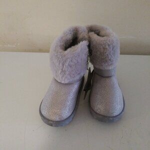 Silver boots